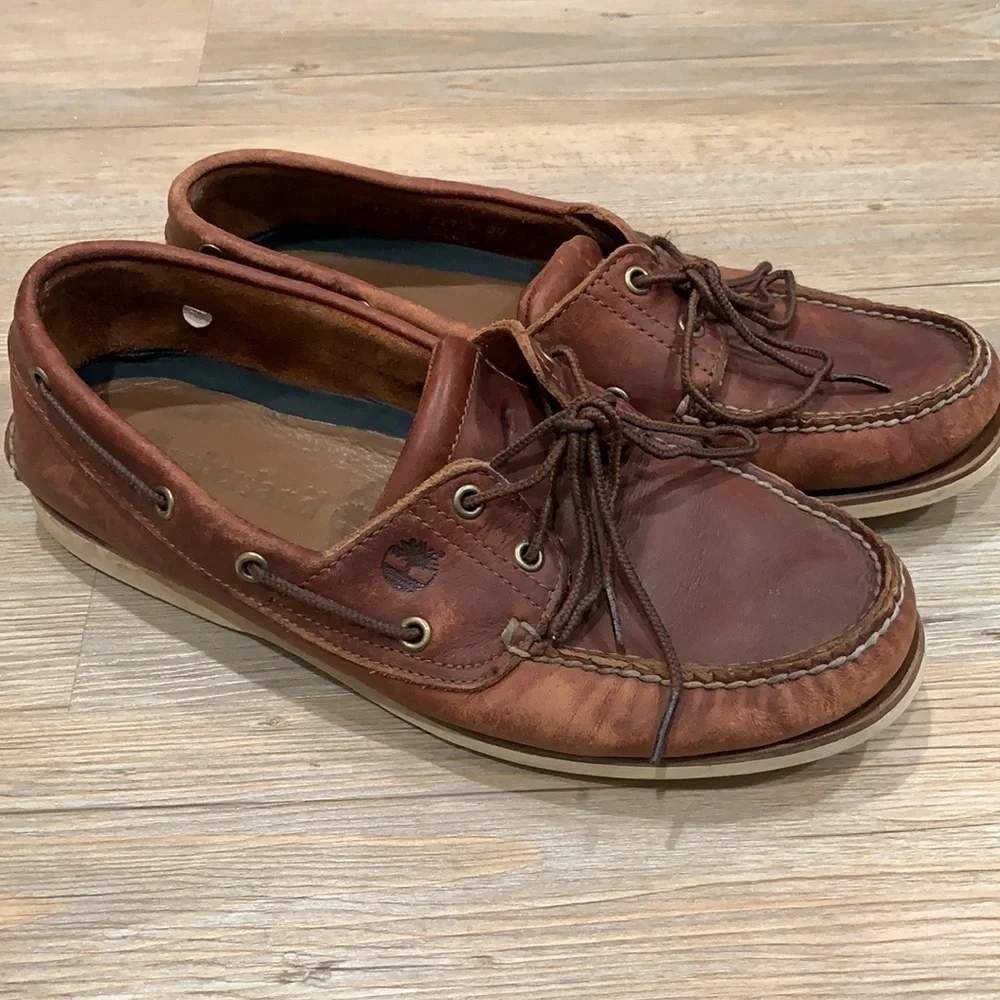 Timberland Leather Boat Shoes